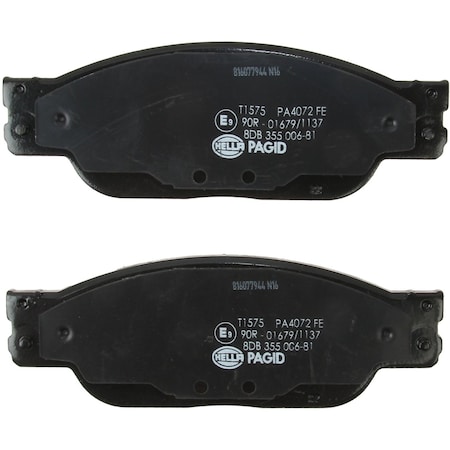 Pagid Brakes Disc Brake Pad, 355006811 355006811